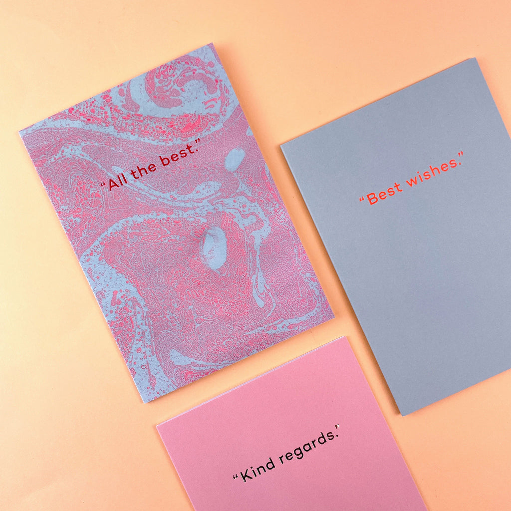 Sign off bundle - 3 cards | Mean Mail